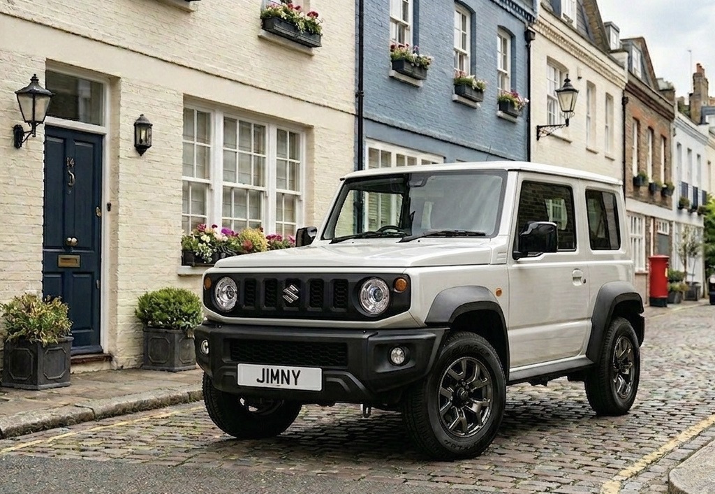 Jimny Sierra Pearl White — front